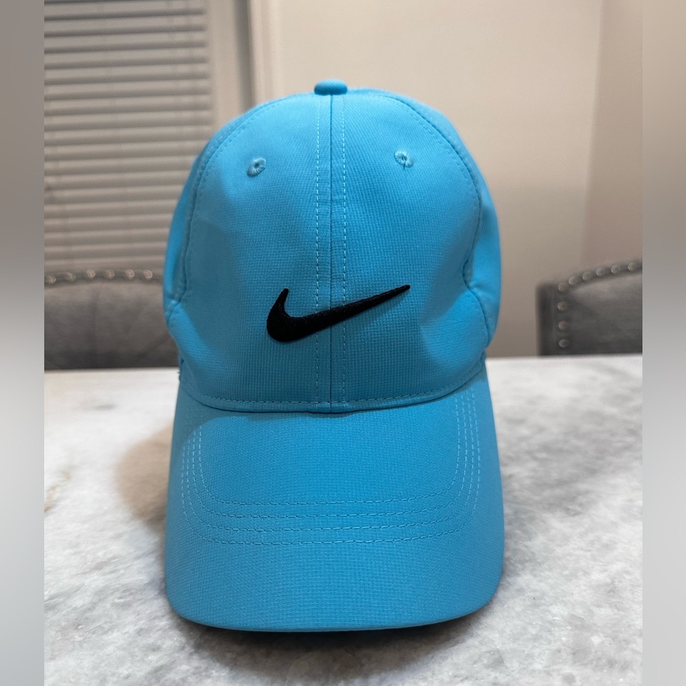 Nike Adjustable Hat Cap Blue Adult Unisex Hat - Nike Golf